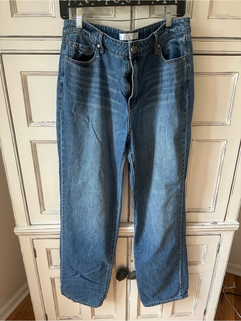 1822 Denim Women's Wide Leg Jeans - Classic Blue